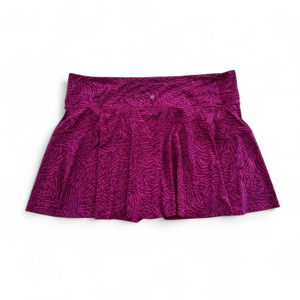 Athleta Ace Printed 13.5 Tennis Skort Womens 3X Athletic Skirt Tennis Pickleball
